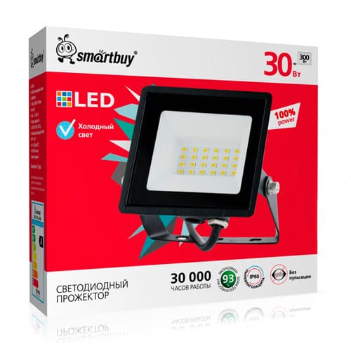 Светодиодный (LED) прожектор FL SMD Pro 30W/6500K/IP65 (SBL-EFL-30-65)