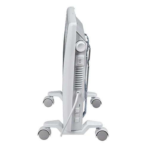 Конвектор 1,0 кВт механика, ножки-ролики, кронштейн, датчик от опрокидывания ЭК 1000МБ ELITECH