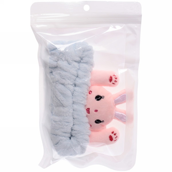 Повязка на голову "Кокетка - Bunny Kika", микс 4 цвета, 6*20 см