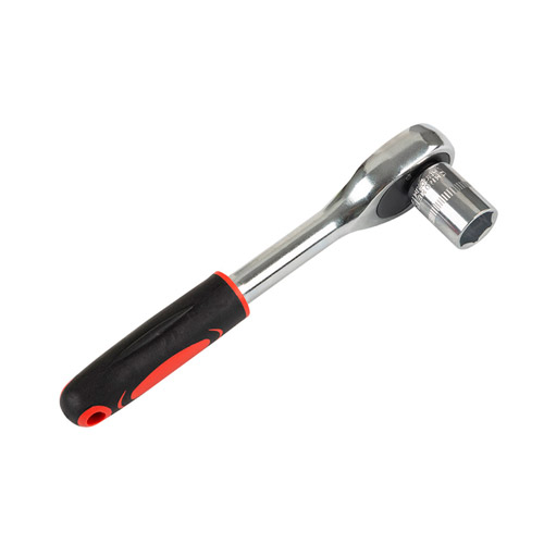 Ключ-трещотка 1/4 + торцевые головки