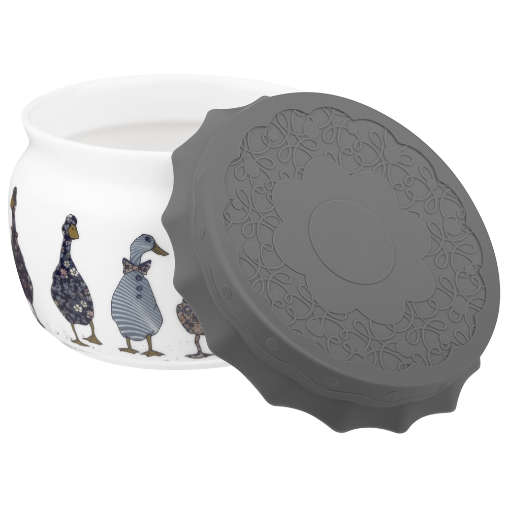 БАНКА LEFARD, FAMILY FARM, С СИЛИКОНОВОЙ КРЫШКОЙ 11, 5*11, 5*7, 5 CM 500 МЛ