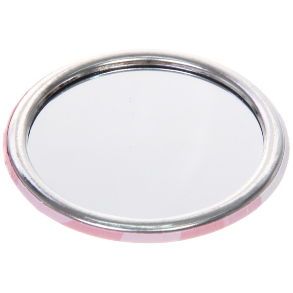 Зеркало косметическое круглое "КОЛЛЕКЦИЯ МАРЦИПАН", принцесса, d-7,5см (пакет с подвесом)