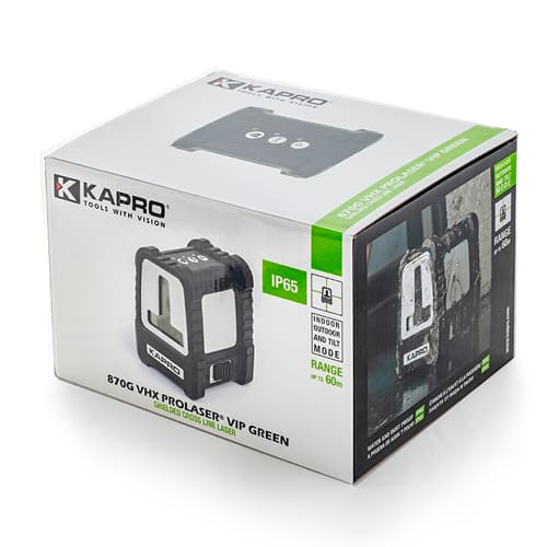 Уровень лазерный зелёный KAPRO 870G