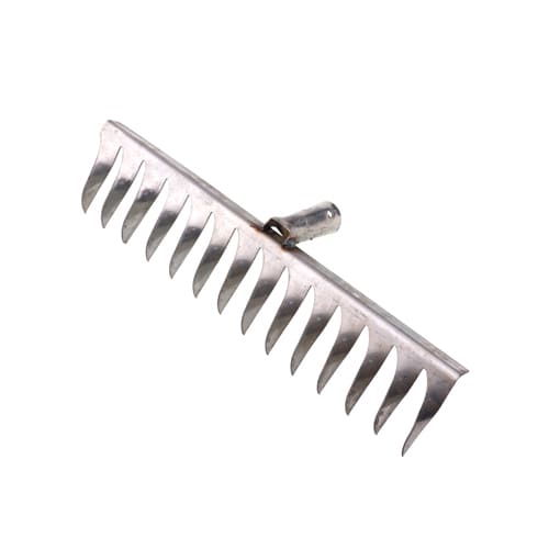 Грабли витые нержавеющая сталь,14 зубьев без черенка сварные (10/10)