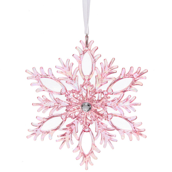 Подвеска "Волшебные переливы" 13,5*13,5 см, Розовый