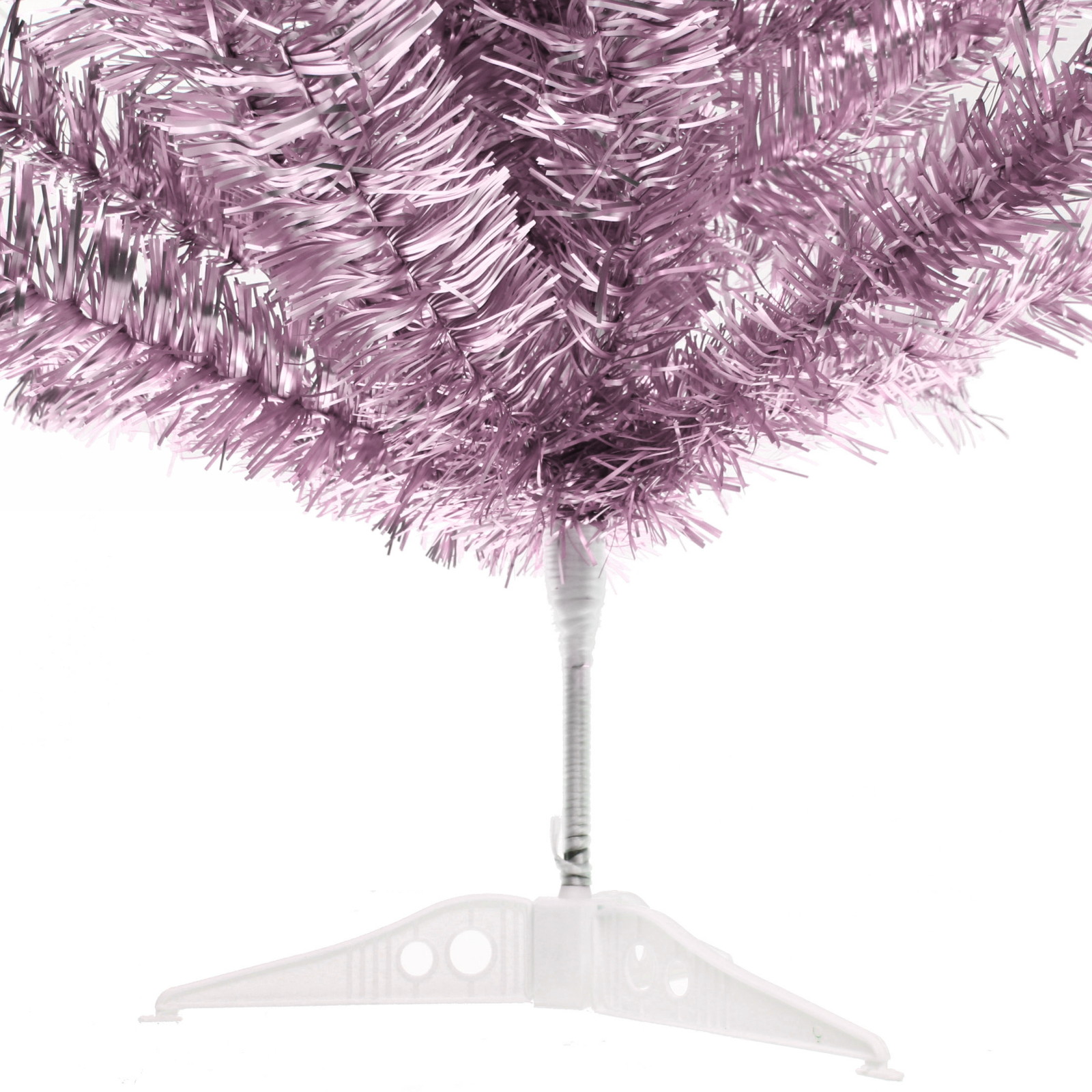 Ёлка "Теплая вьюга" 90 см, ПВХ (90 веток), Розовое золото