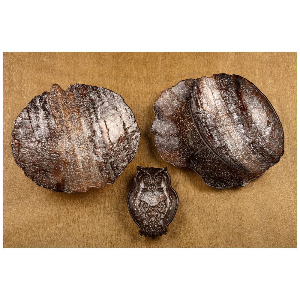 БЛЮДО, CROWN, BROWN 33х28х3 СМ БЕЗ УПАКОВКИ, МАЛ 8ШТ