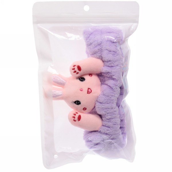 Повязка на голову "Кокетка - Bunny Kika", микс 4 цвета, 6*20 см