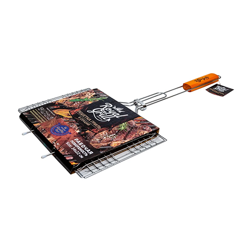 Решетка-гриль ROYALGRILL универсальная 6 секций, 34 х 22 см