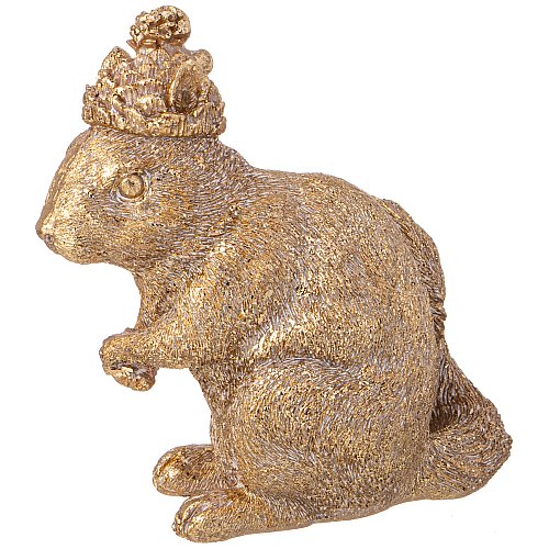 ФИГУРКА, БЕЛКА, 10*7*10 СМ