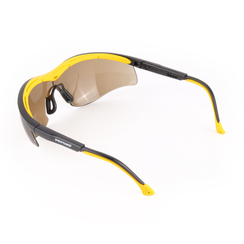 Очки защитные открытые О50 MONACO Strong Glass, 5-2,5 PC, 15001, коричневые