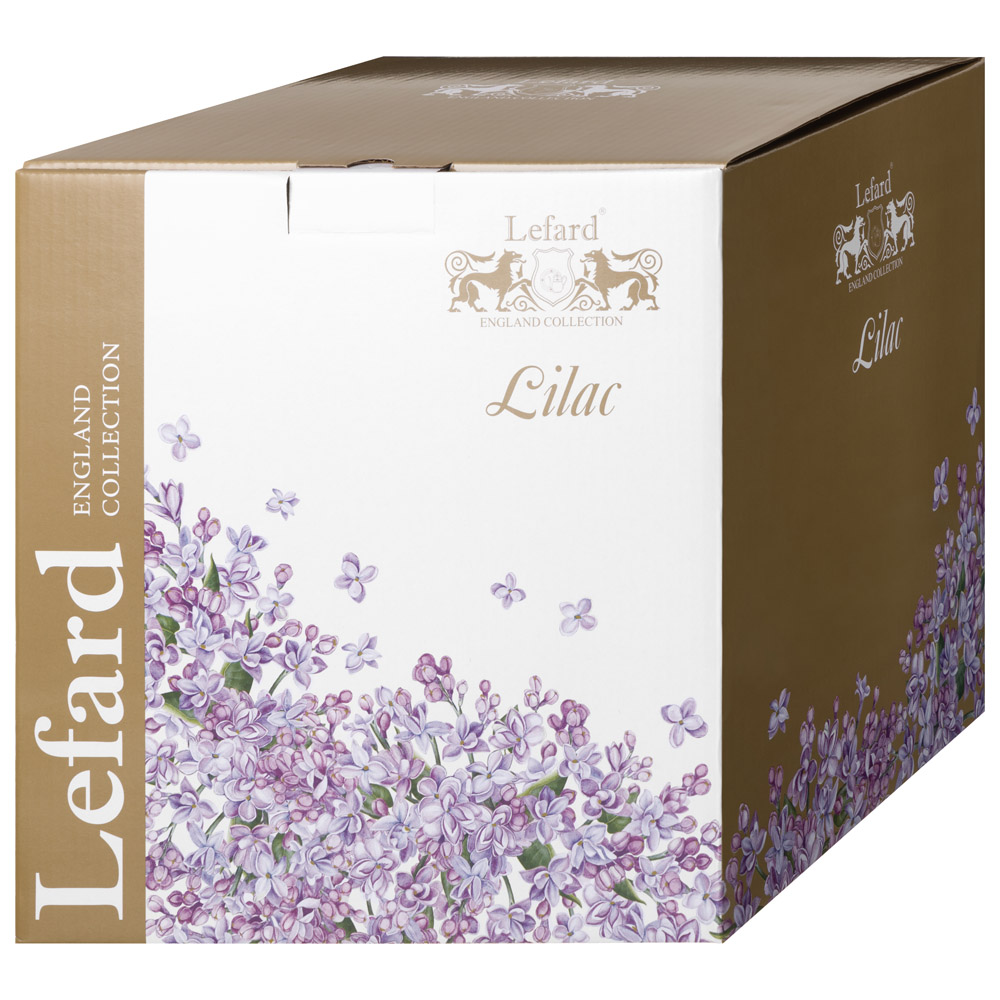 НАБОР ПОСУДЫ ОБЕДЕННЫЙ LEFARD "LILAC" НА 4 ПЕР. 12 ПР. (КОР=1НАБ.)