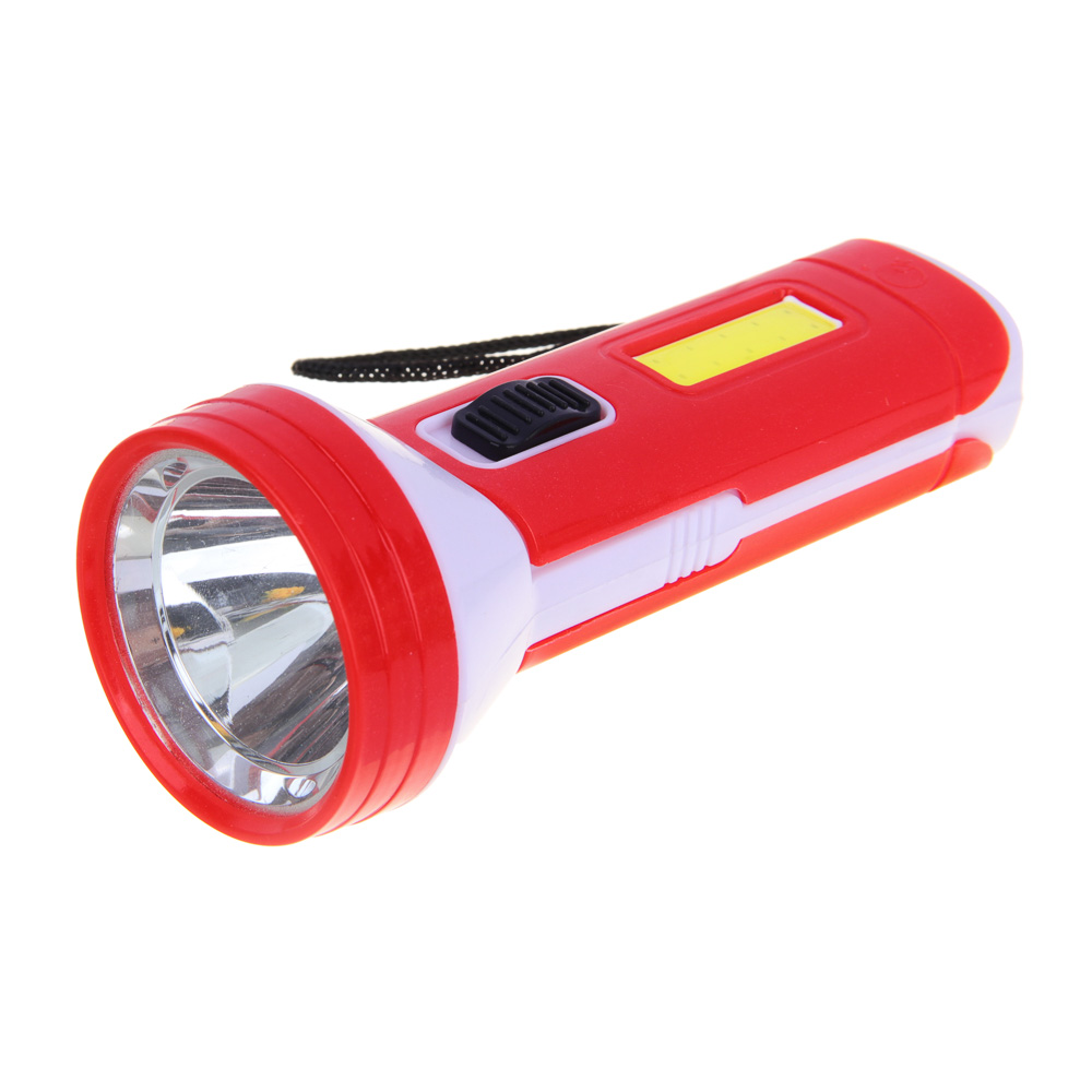 ЕРМАК Фонарь, COB+LED, 2 режима, 2хАА