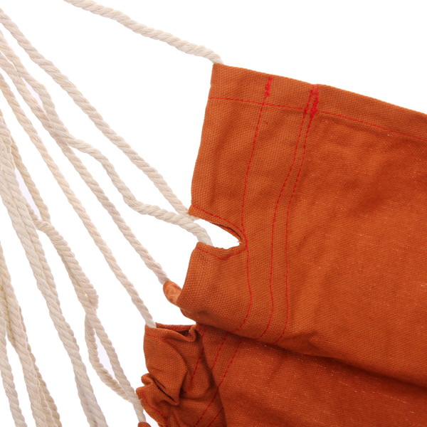 Гамак-кресло "Колористик" 100*130см сидячий, х\б с подушками, цвет кораловый