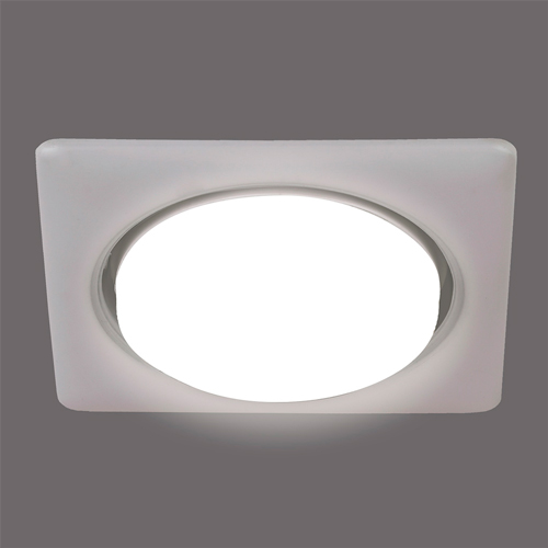 Светильник встраиваемый под лампу GX53 белый (SBL-10WH-GX53)/40