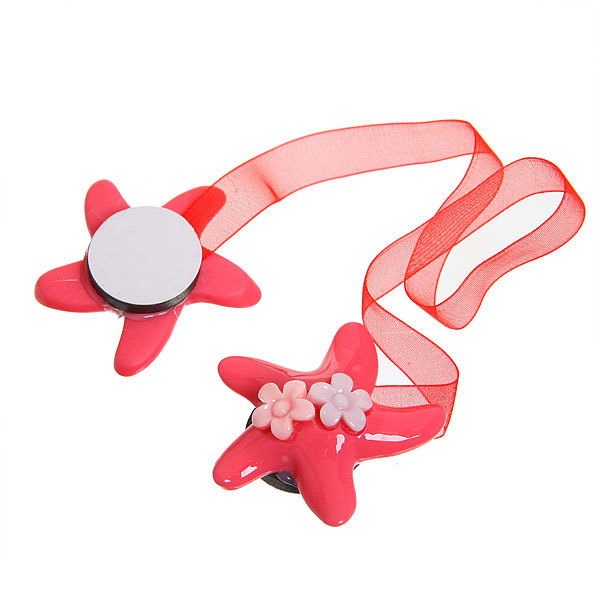 Подхват для штор на магните "Звезда коралловая" 4,5см S696к Ультрамарин