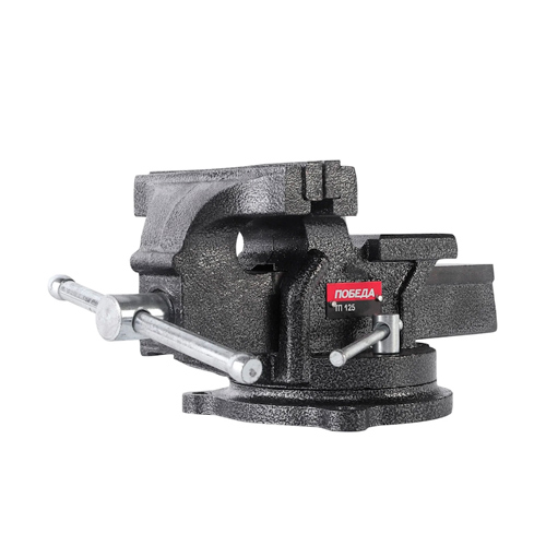 Тиски слесарные поворотные Победа ТП 125