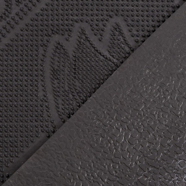 Коврик резиновый 40*60 см "лебеди" черный