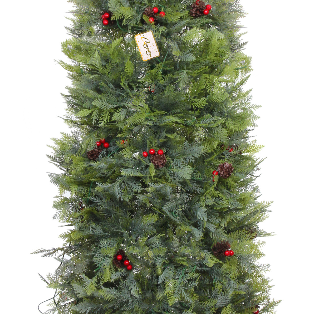 Ёлка светодиодная "Лесная радость" 180 см (868 веток), 260 ламп LED, цвет свечения-Теплый белый