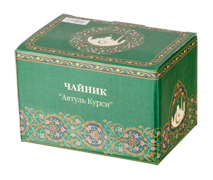 ЧАЙНИК LEFARD, СУРА АЯТУЛЬ КУРСИ, 350 МЛ, КОР=36ШТ.