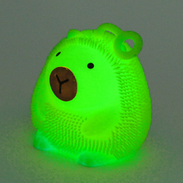 Игрушка "Свинка" Капибара, 7,5 см, с подсветкой