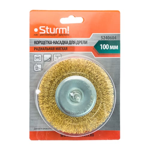Корщетка-насадка для дрели STURM 5240604