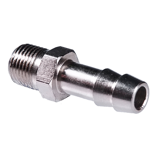 Переходник 1/8"M на елочку 8 мм с обжимным кольцом 8х13 мм, блистер, Fubag