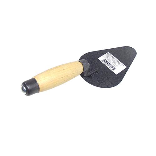 Мастерок печника (кельма) стальн, деревянная усиленная ручка// Россия (1/20)