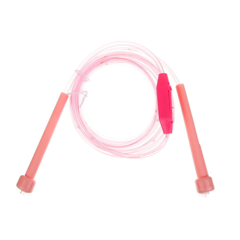SILAPRO Скакалка светодиодная 2.8м, d=4.6мм, 3 реж., 3хLR44, PP, PVC
