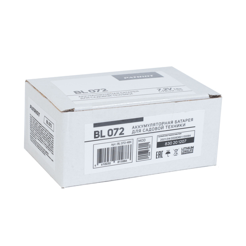 Аккумулятор BL072, 7.2 В для кусторезов CSH272 и CSH372