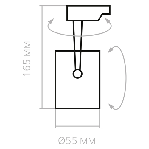 Светильник Track GU10 Smartbuy-White/IP20 (SBL-TKW-GU10)