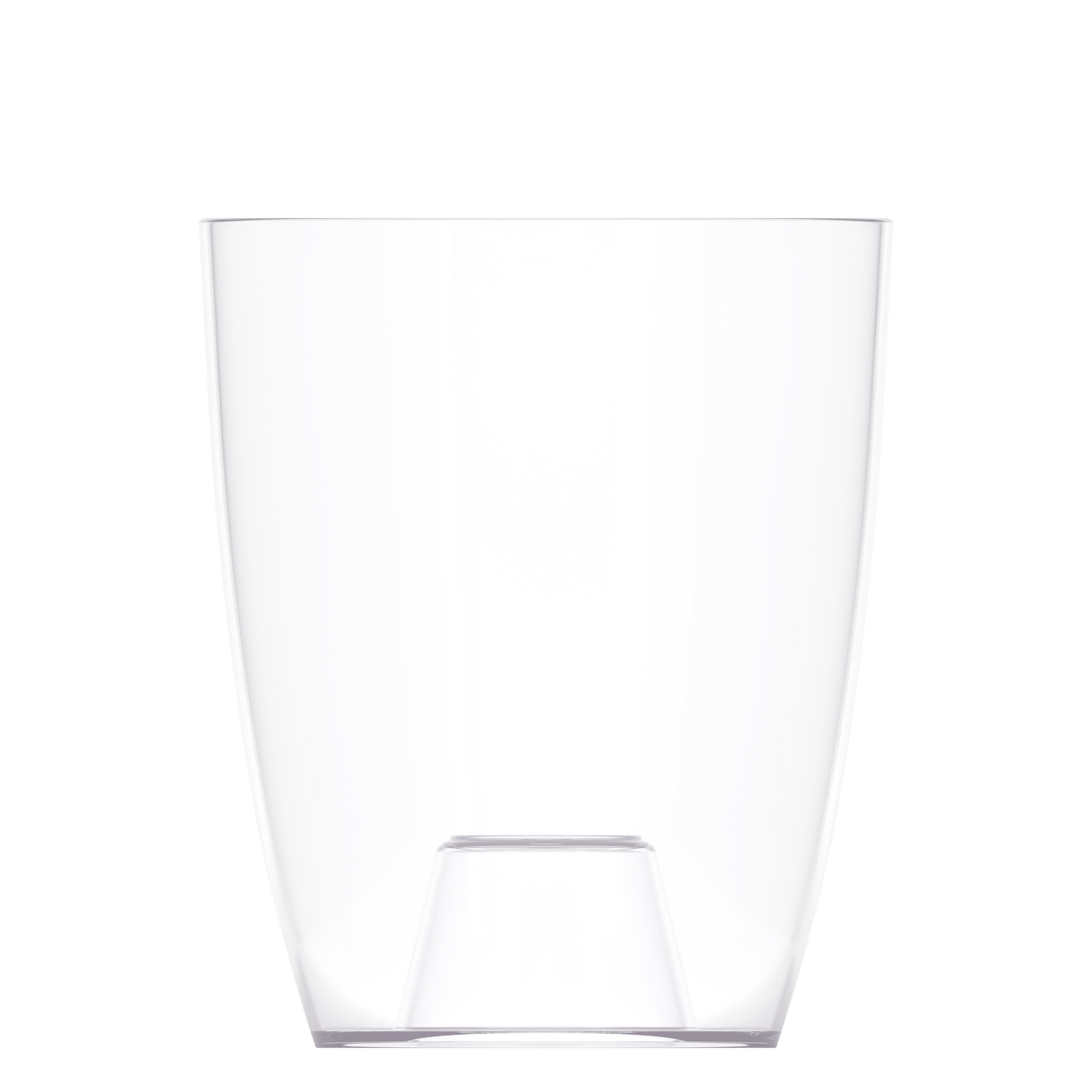 Кашпо для орхидеи 1,4л (диам.130мм) (прозрачный) 