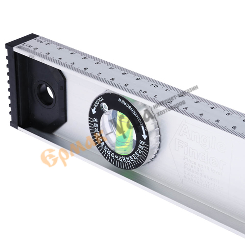 Уровень 1000мм РЕЛЬС Ермак, алюминиевый, 3 глазка, 1/30