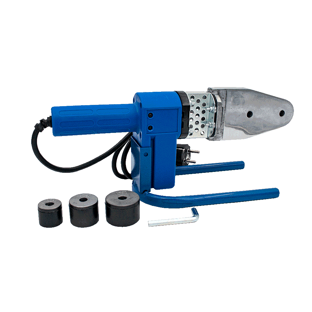 Набор для сварки полипропиленовых труб 800 Вт 3 насадки: 20, 25, 32 мм шестигранный ключ AQUALINK 04597