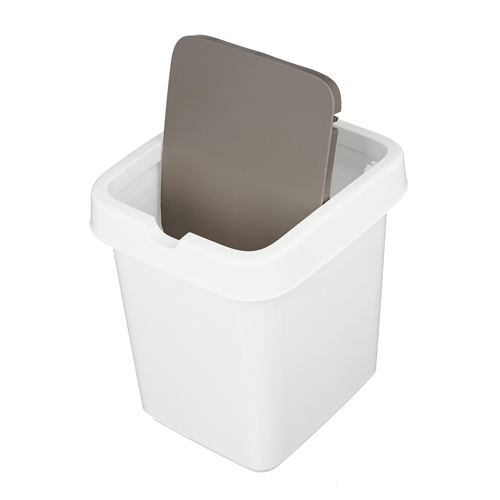 Контейнер для мусора "Tule" 9 л (светло-серый) (1/8)