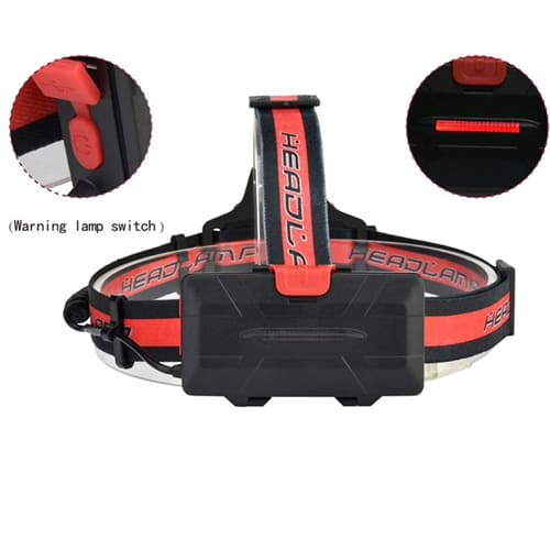 Фонарь налобный Патриот PT-FLG09, 2L, 2*18650.,ZOOM