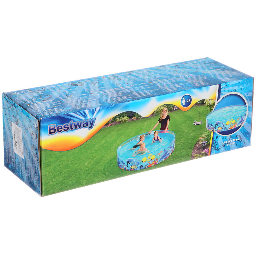 BESTWAY Бассейн детский Fill 'N Fun Odyssey, 183x38см, 55030