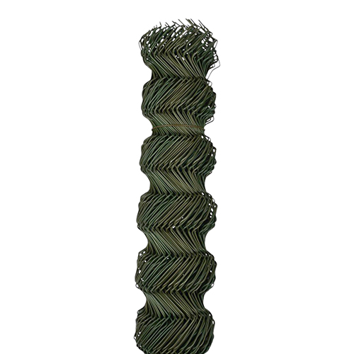 Сетка рабица, гармошка полимерное покрытие, ЭКОНОМ 1,5х10, 50х50, ХАКИ