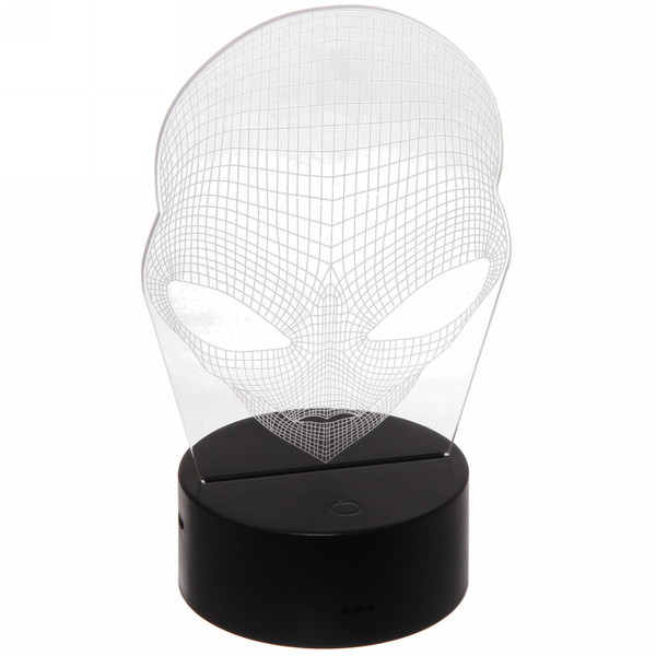 Светильник ночник "3D-Пришелец" на пластиковой подставке, с включателем USB