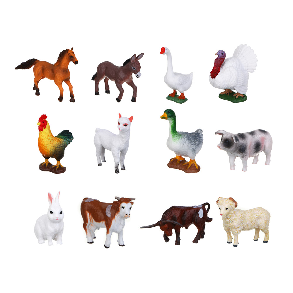 Игрушка "Мир и его обитатели" ИГРОЛЕНД, PVC, 7x3,5x3см, 5 дизайнов