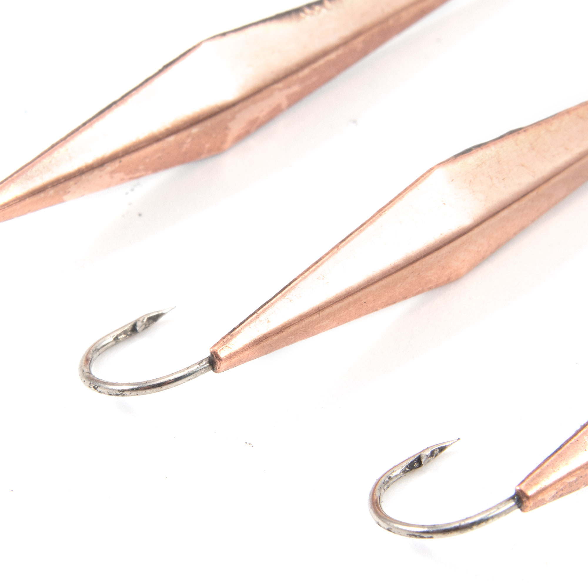 Блесна вертикальная "Яман" Киллер,размер 40 мм, вес 3,5 г, цвет медь (уп.3 шт.)/150/