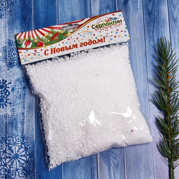 Снег искусственный 16*16 см