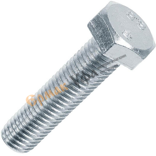 Болт 10*60 с ш/гр головкой цинк, полная резьба (25шт) (1/12)
