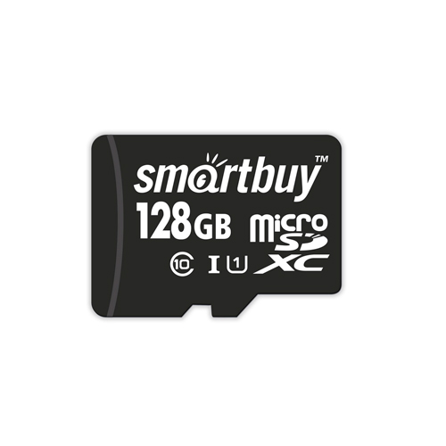 micro SDXC карта памяти Smartbuy 128GB Class 10/UHS-1 (без адаптера)