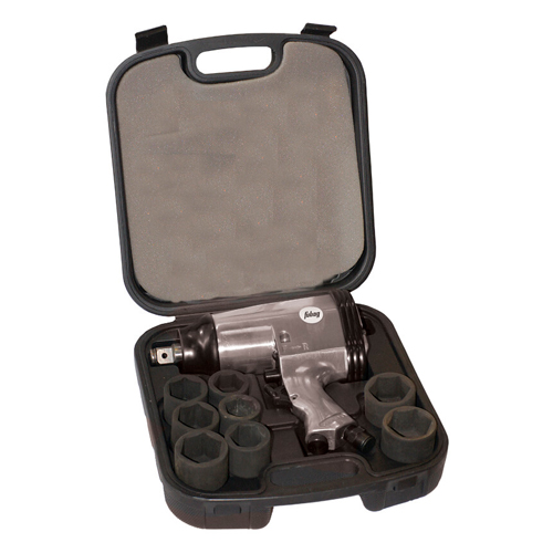 Пневмогайковерт ударный IWS234/680 (234 л/мин, 680 н/м, 6.3 бар, 3/4") + набор кейс, Fubag