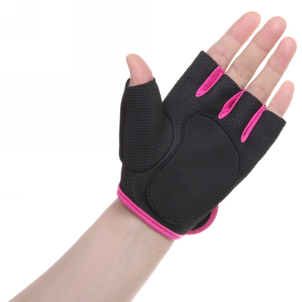 Перчатки для фитнеса, р-р S, фуксия