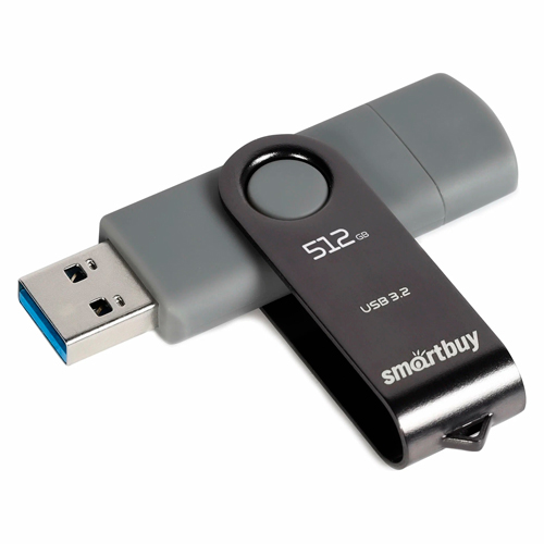 UFD 3.0/3.1 Smartbuy 512GB Twist Dual Type-C/Type-A (SB512GB3DUOTWK)