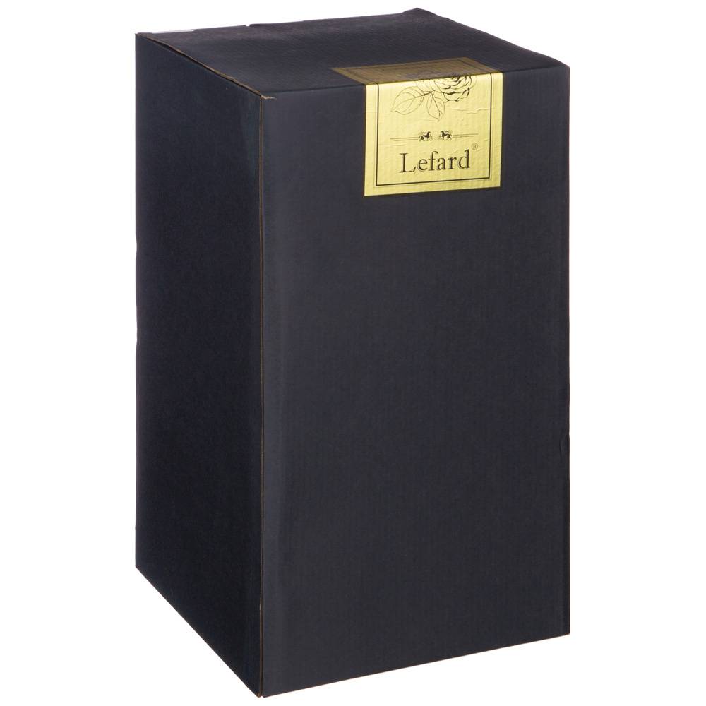 ДИСПЕНСЕР ДЛЯ НАПИТКОВ, ЛИМОНАДНИЦА LEFARD GOLD GLASS, 2, 6 Л. 16*16 СМ. ВЫСОТА=44, 5 СМ., КОР=2ШТ.