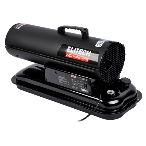Пушка тепловая дизельная DGH 15, 13 кВт, 350 м3\ч, 12 кг, прямой нагрев, ELITECH HD