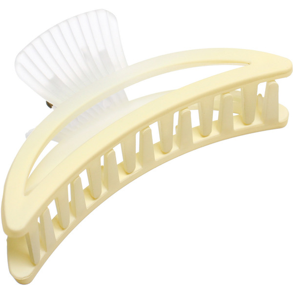 Заколка-краб для волос "Мон Ляруш", классика, микс 6 цветов, 9,5см (Блистер)